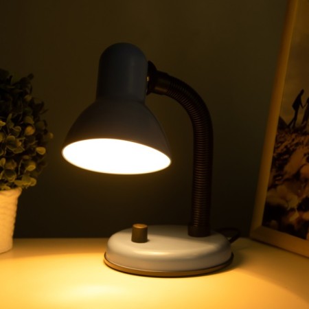 E27 desktop lamp, light regulator (220V) Blue (203A) Risalux-2
