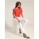 Women's blouse CONTE ELEGANT, size L, Coral color