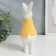 Souvenir Ceramics "Hound Hound" bright yellow phlock 22x7.8x10.6 cm