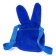 Soft toy-drying "Bunny", blue color