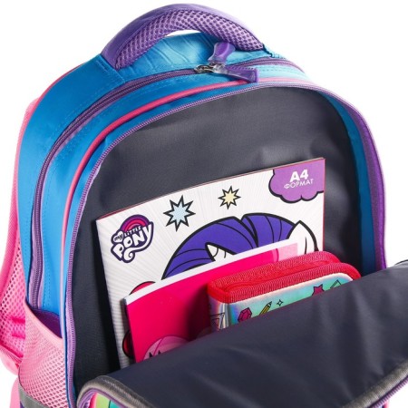 School backpack, 39 cm x 30 cm x 14 cm "Rainbow Dash", My Little Pony-11