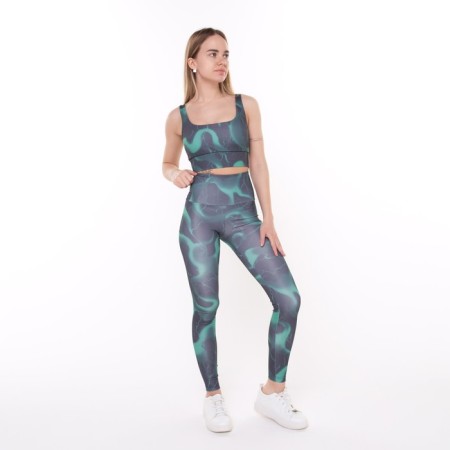Female leggings, black color/thunder, size 42 (XS)-3