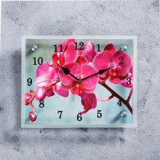 Carty clock is wall, series: flowers, 