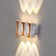 Facade lamp "Elegant", FSD-042, 6 W, 3000K, 3 rays, IP65, 220 V, plastic, white