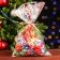 Gift Package "Bullfires" 25 x 40 cm, colored metallized pattern