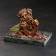 Souvenir "Brownie with a hill", 7x10x8 cm, coil, gypsum