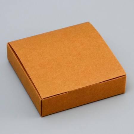 Box for 9 sweets, 13.7 x 13.7 x 3.5 cm. Confectionery packaging-1