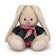 Soft toy "Bunny mi in a velvet jacket and trousers", 15 cm
