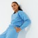 Women's costume (sweatshirt, trousers) minku: Casual Collection Blue color, size 50
