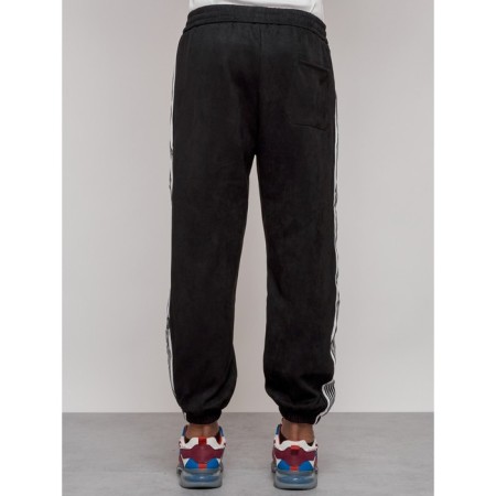 Joggers are sports male, size 50, black color-6