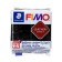 Plastic - polymer clay, 57 g, Leather -Effect (with skin effect), black