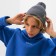 Children's hat minku, rr 48-52, color gray-melange