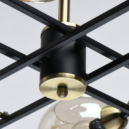 Hamburg chandelier, size 87x26x87 cm, 320W 8xe14 IP 20-8