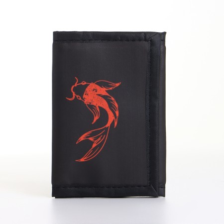 Children's wallet on Velcro "chosen", black color
