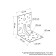 Corner fixed reinforced tundra, 105x105x90x1.5 mm, in packaging 4 pcs.