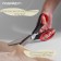 Scissors "Zigzag", 9 ", 23 cm, step - 3.5 mm, red/black color
