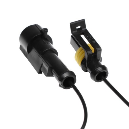 Car connector, hermetic plug-grin dj7011-1.5-11/21, 1 contact, set 2 pcs-1