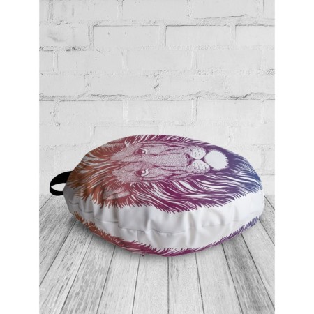 Pillow Siddle on the floor, size 52x52 cm-1
