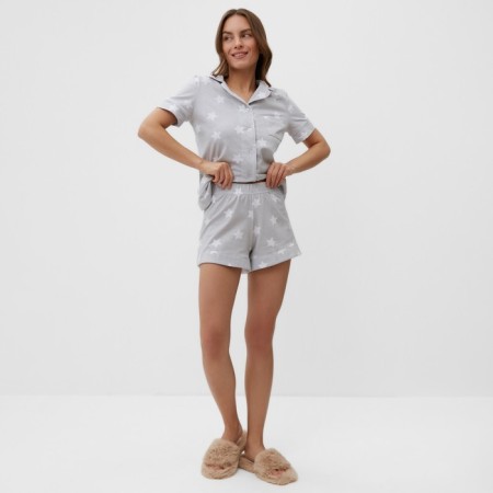Female pajamas (shirt and shorts) KAFTAN "Star" Size 48-50-4