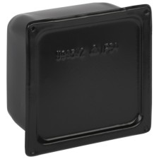 Box of the stretch era Y-995-150-150-154 Metal U-995 with a seal of 150x150x100 mm, black IP54