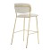 Bar stool Eirill, 560 × 475 × 990 mm, Shenill, color gray color