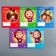 A set of notebooks 10 pieces, 12 sheets, in a ruler, cover covered paper, Masha and a bear