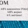 Yarn "Festive" 48% Kashmilon (pan), 48% acrylic, 4% metered 160m/50g (024 turquoise)
