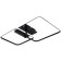 LED LED LED RIVOLI NICOLETA 6144-103, LED, 90W, 3000-6000K, with a remote control