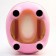 Pot children's "Hippo", white/pink color