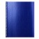 Notebook of 48 sheets in a cage on a crest, Metallic "blue", boumvinyl cover, offset unit