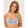 Female top on thin adjustable straps with mirey top with cup cups, size 44-46, heavenly color