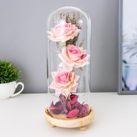 Network Sales "Three Roses! LED 3AAA 10x10x25 cm Risalux