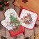 Kitchen "New Year's toys" mittens-output 20x28cm, 19x19cm selection, 100% cotton