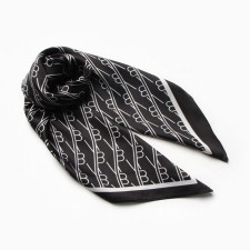 Women's scarf minku 70*70 cm, black