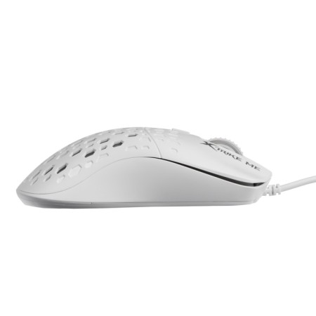 Mouse XTRIKE ME GM-209W, game, wired, backlight, 8000 dpi, USB, 1.5 m, white-8