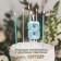 Candle in the cake on the skewer "Almaz", the number "8", blue, 4.8x2.6 cm