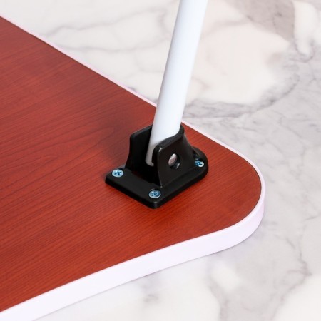 Table - breakfast tray, for a laptop, folding, pink, 60x40 cm-11