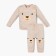 Knitted crumb set I "Bear", height 98-104 cm