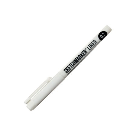 Capillary pen for graphic work Sketchmarker, 0.2 mm, black-4