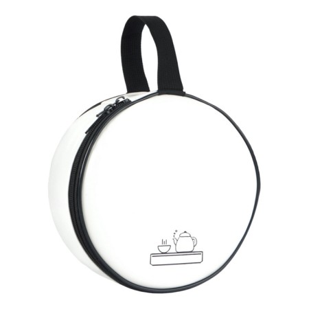 A set for a tea ceremony of 5 items, 3 persons, a cup of 30 ml, a kettle 160 ml, porcelain-5