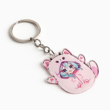 Acrylic key -keychain "You are incredibly cute", 10.1 x 4.8 cm-2