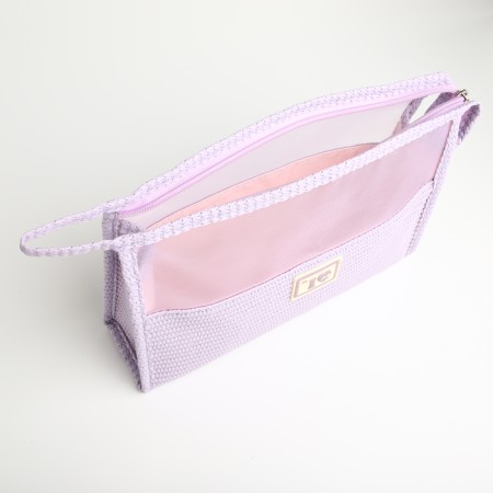 Lightning cosmetic bag, lilac color-2
