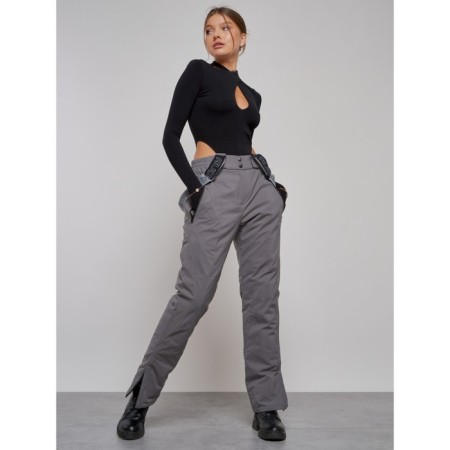 Semi -combinezone Ski Drapeted female, size 50, color gray-2