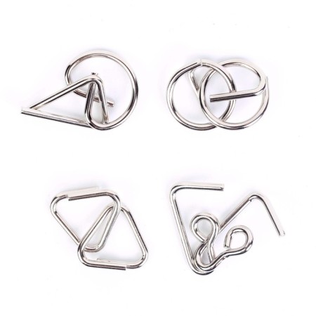 Metal puzzle “Mendeleev’s riddles”, set 4 pcs.-4