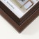 Photo frame plastic 10x15 cm "Staircase with rhombuses" Chocolate 2x13x17.9 cm