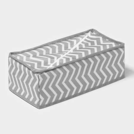 Organsiser for storing linen "Simetro", 8 cells, 29 × 14 × 10 cm, color gray color-4