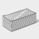Organsiser for storing linen "Simetro", 8 cells, 29 × 14 × 10 cm, color gray color