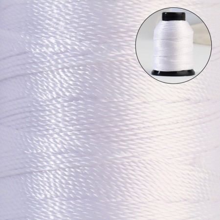 Shoe threads, 270l, 100 m, white color-1