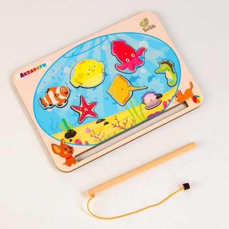 Magnetic fishing for children "Aquarium"-4