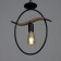 Lamp Bayerlux "Kiott" 1he27 Black 28x10x63cm